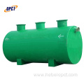 2 cubic fiberglass industrial grp bio septic tank